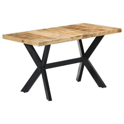 Eettafel Massief Ruw Mangohout