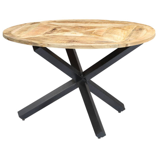 Eettafel Rond Massief Mangohout