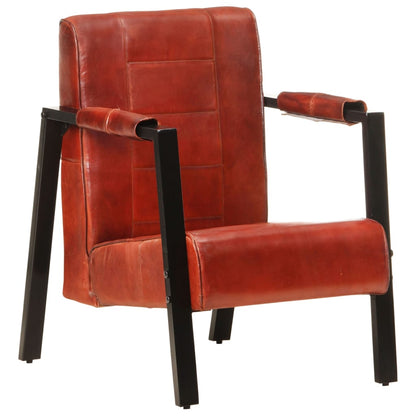 Fauteuil 60X80X87 Cm Echt Geitenleer