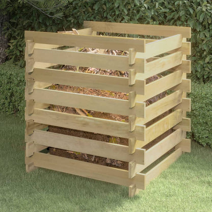 Compostbak Met Latten Geïmpregneerd Grenenhout