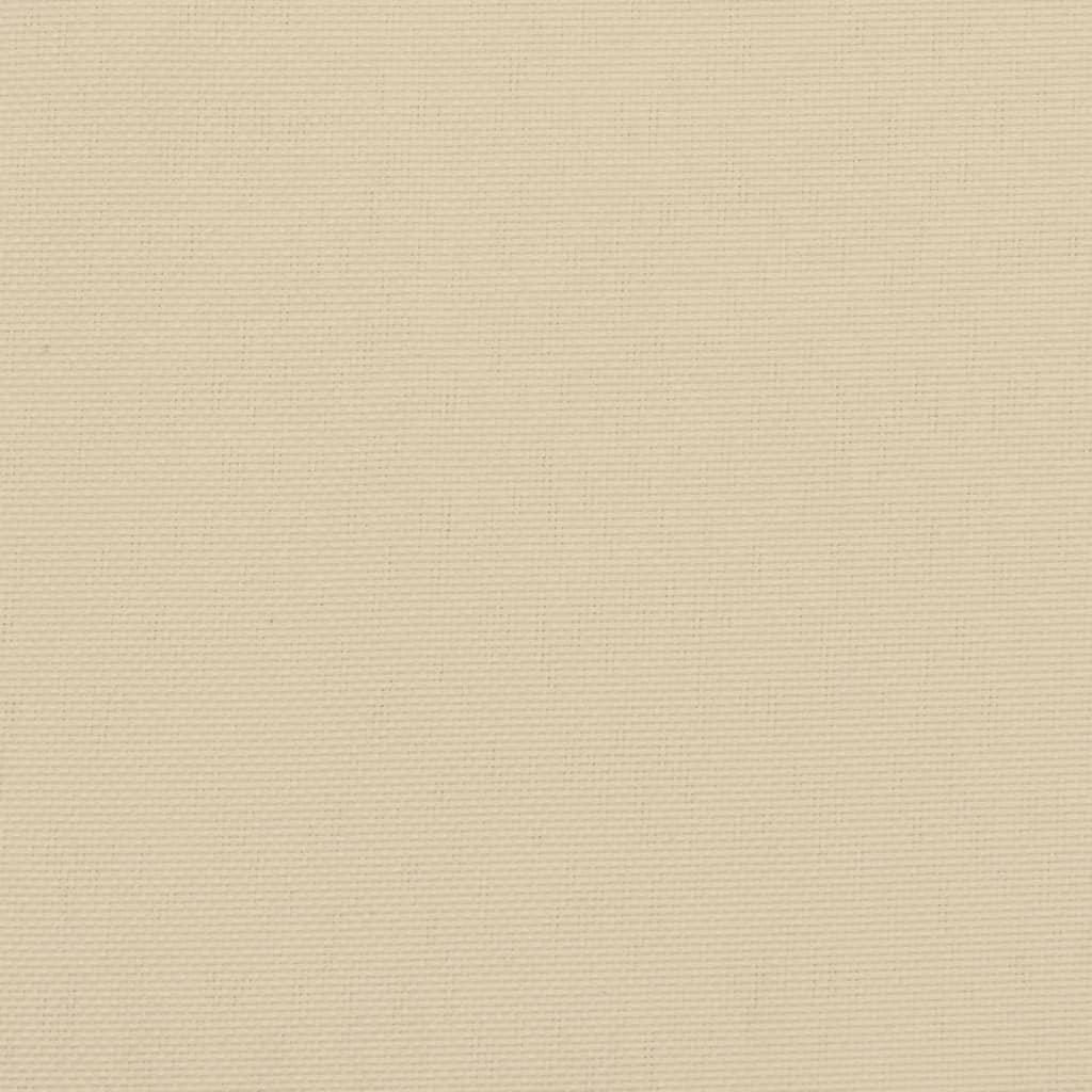 Stoelkussens 2 St Lage Rug Oxford Stof Beige