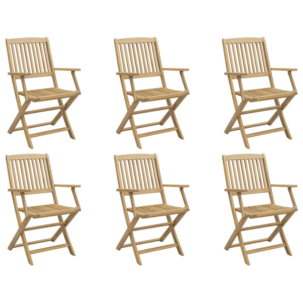 Tuinstoelen Inklapbaar 54,5X58X90 Cm Massief Acaciahout