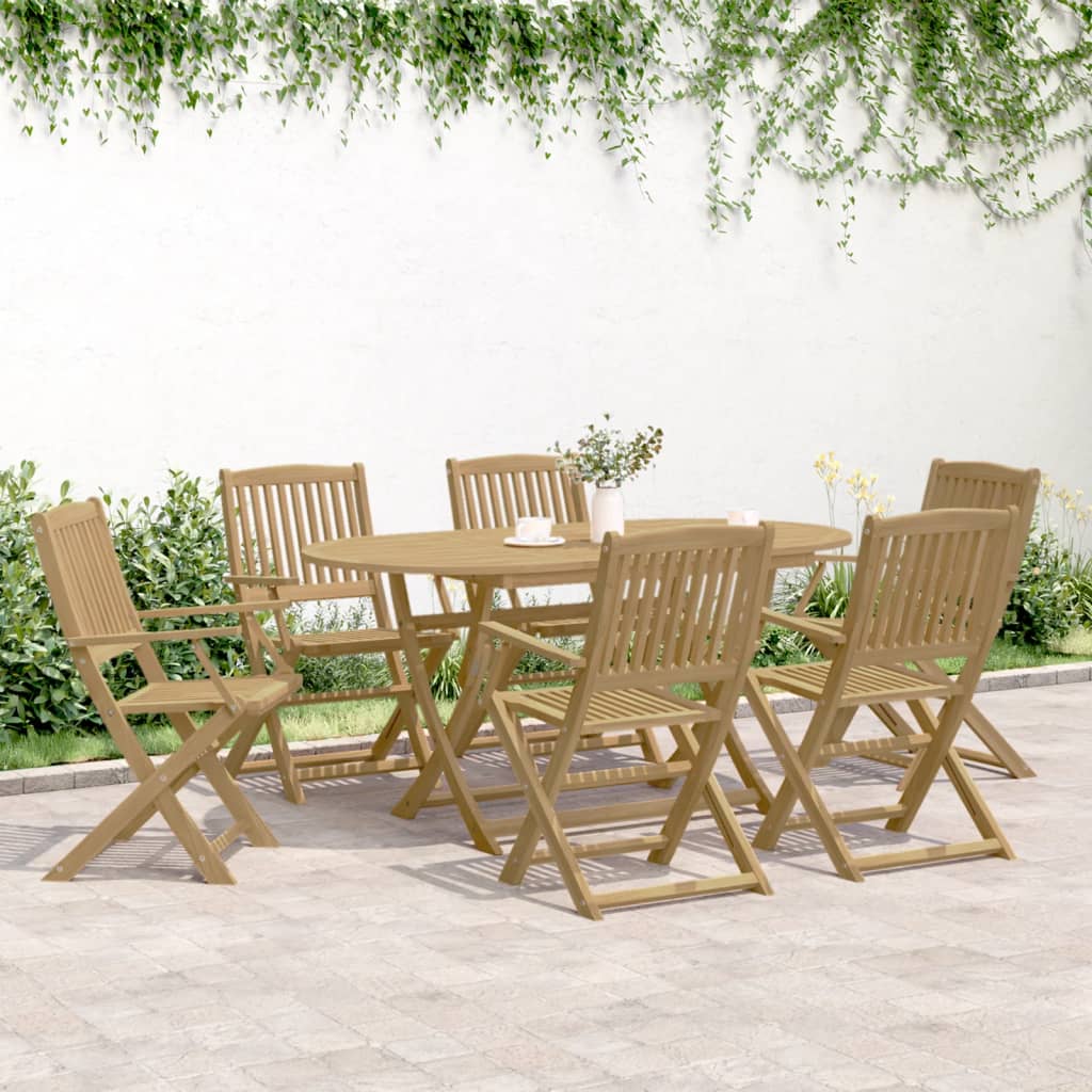 Tuinstoelen Inklapbaar 54,5X58X90 Cm Massief Acaciahout