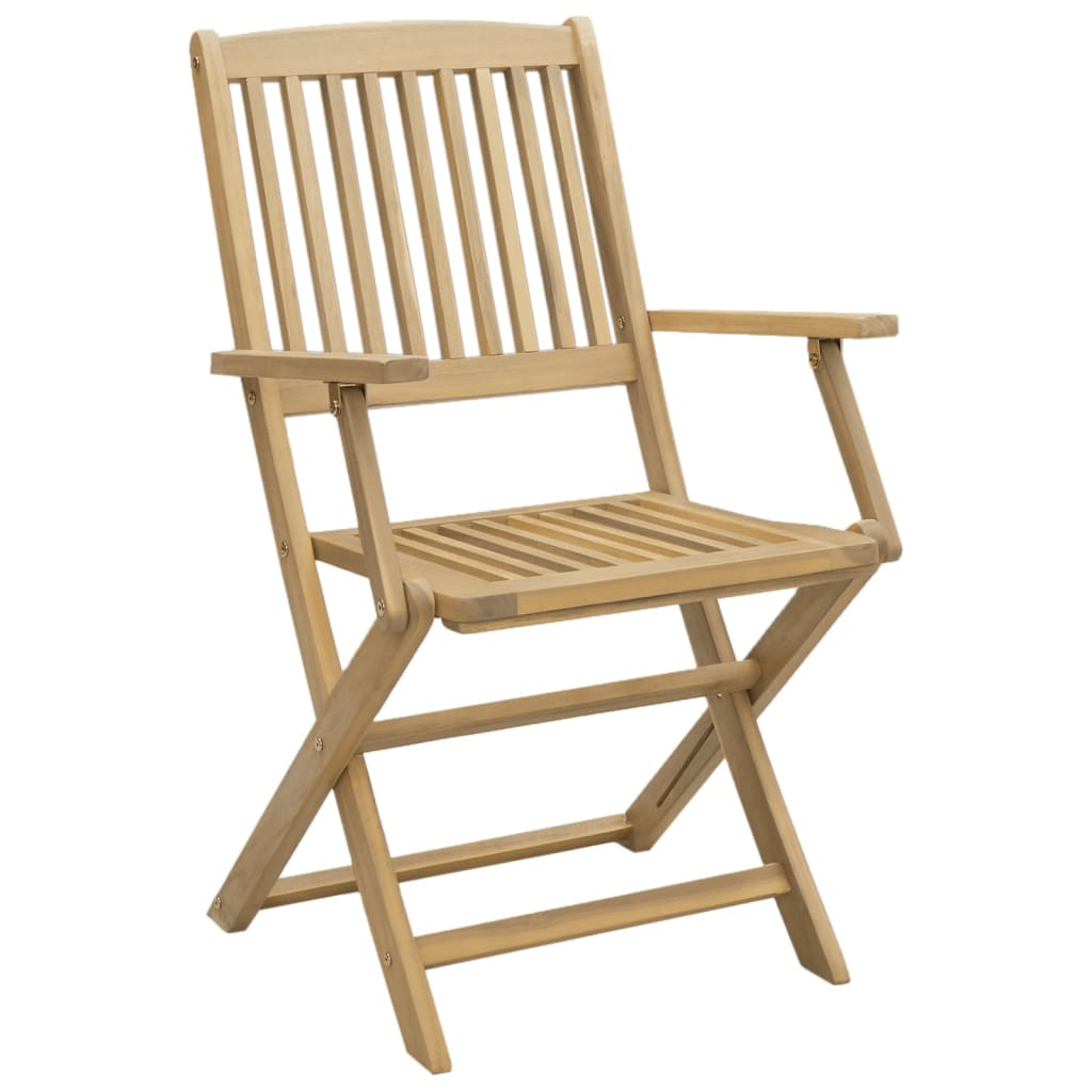 Tuinstoelen Inklapbaar 54,5X58X90 Cm Massief Acaciahout