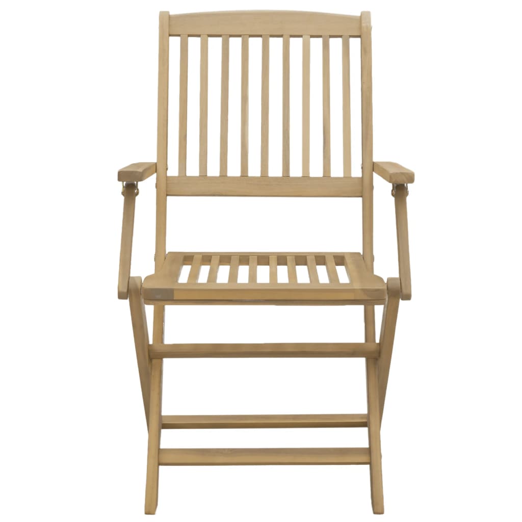 Tuinstoelen Inklapbaar 54,5X58X90 Cm Massief Acaciahout