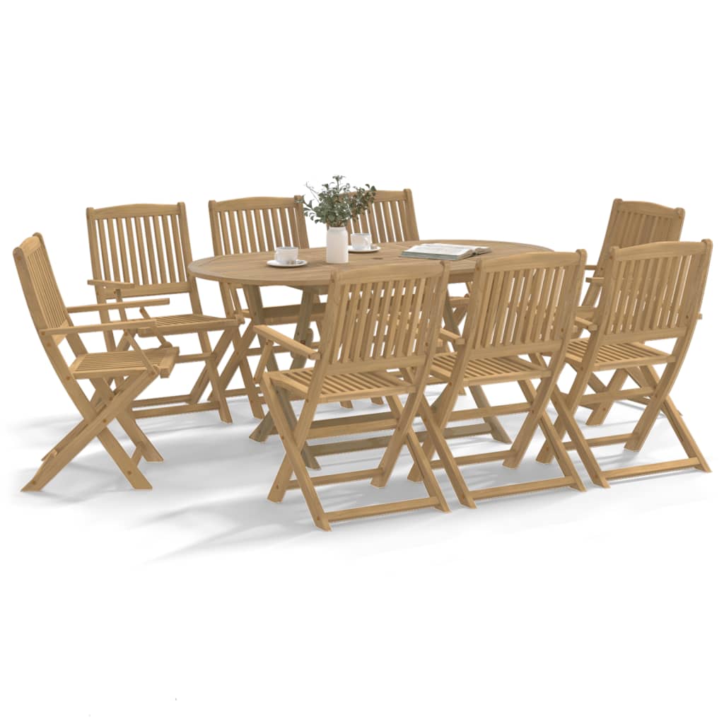 Tuinstoelen Inklapbaar 54,5X58X90 Cm Massief Acaciahout