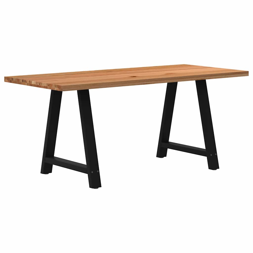 Eettafel Rechthoekig Massief Eikenhout