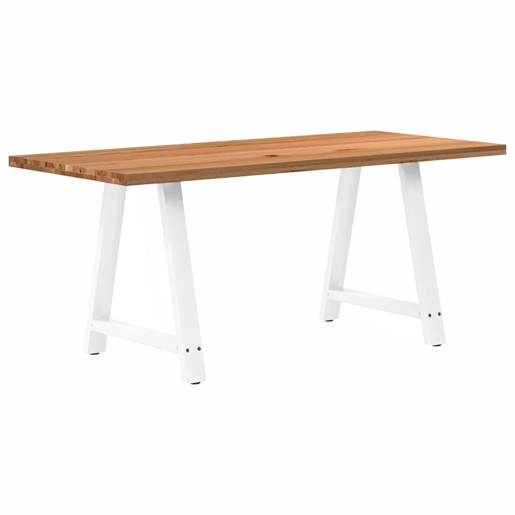 Eettafel Rechthoekig Massief Eikenhout