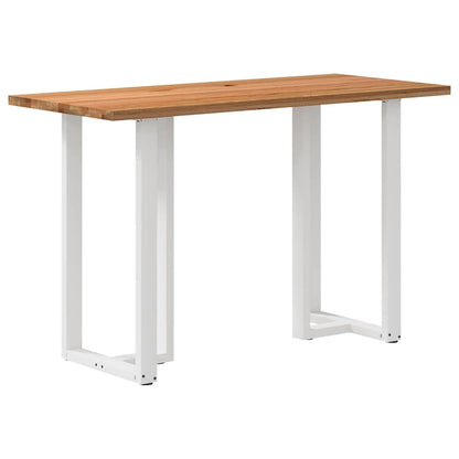 Eettafel Rechthoekig Massief Eikenhout Lichtbruin