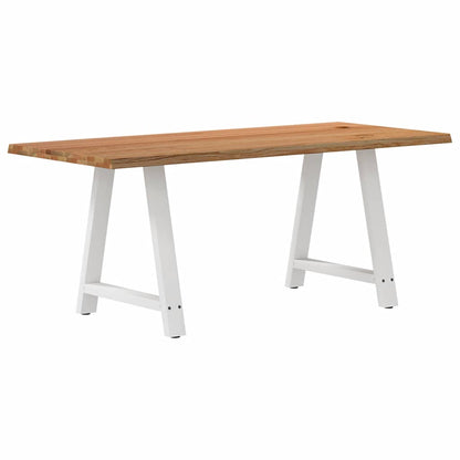 Eettafel Rechthoekig Massief Eikenhout