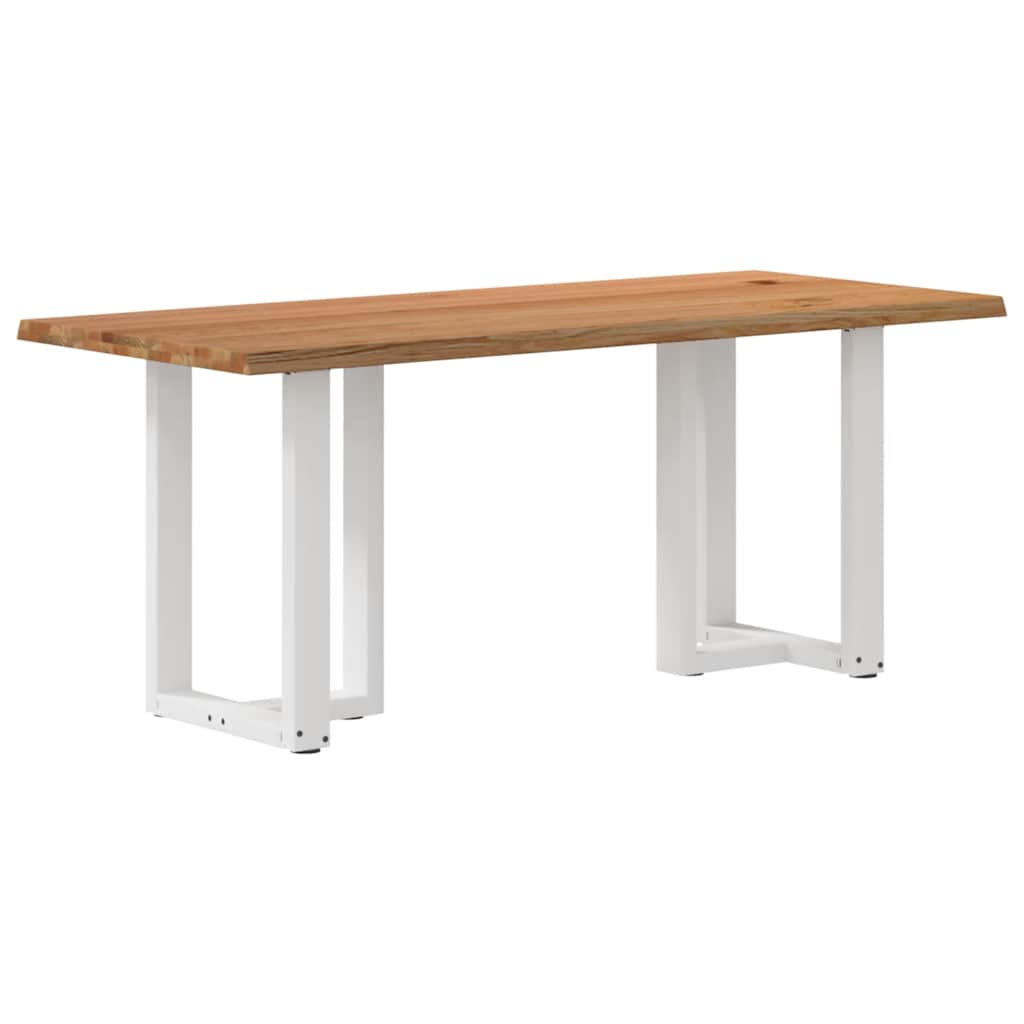 Eettafel Rechthoekig Massief Eikenhout