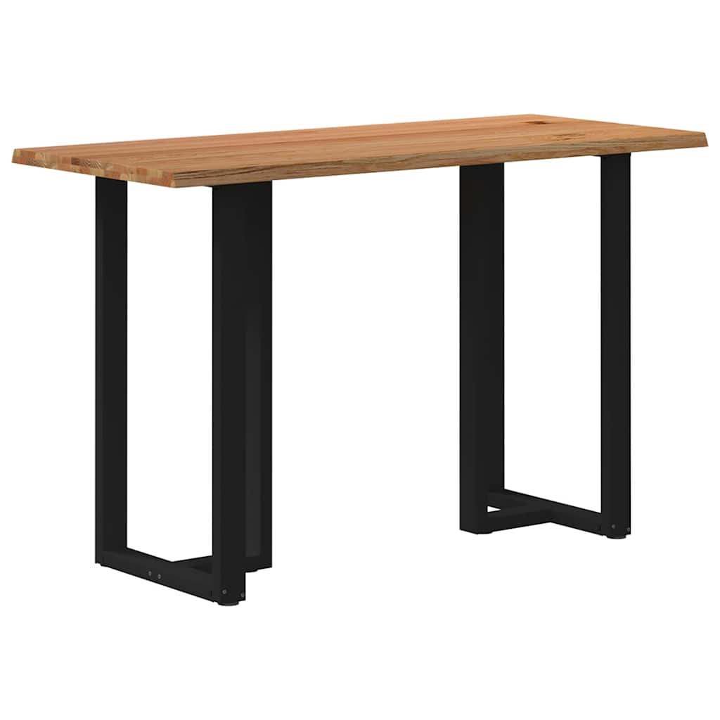 Eettafel Rechthoekig Massief Eikenhout