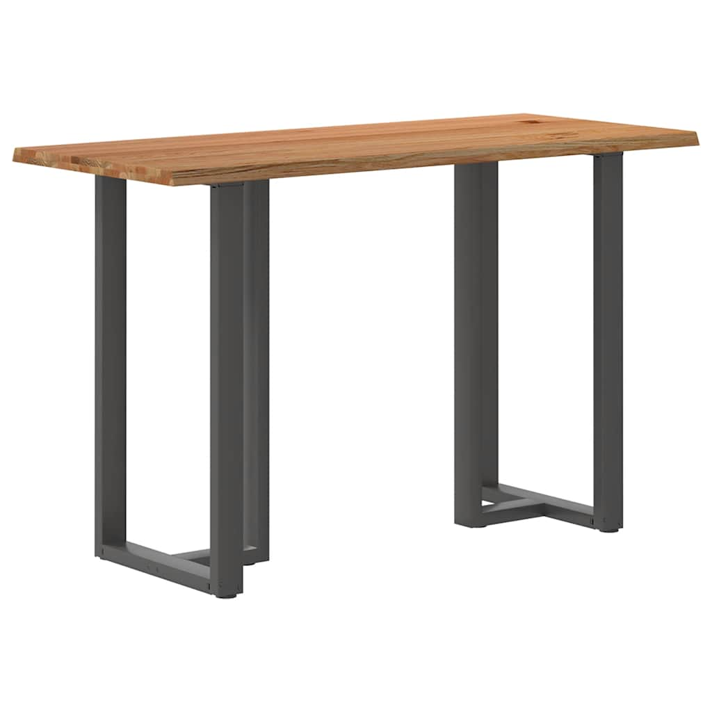 Eettafel Rechthoekig Massief Eikenhout