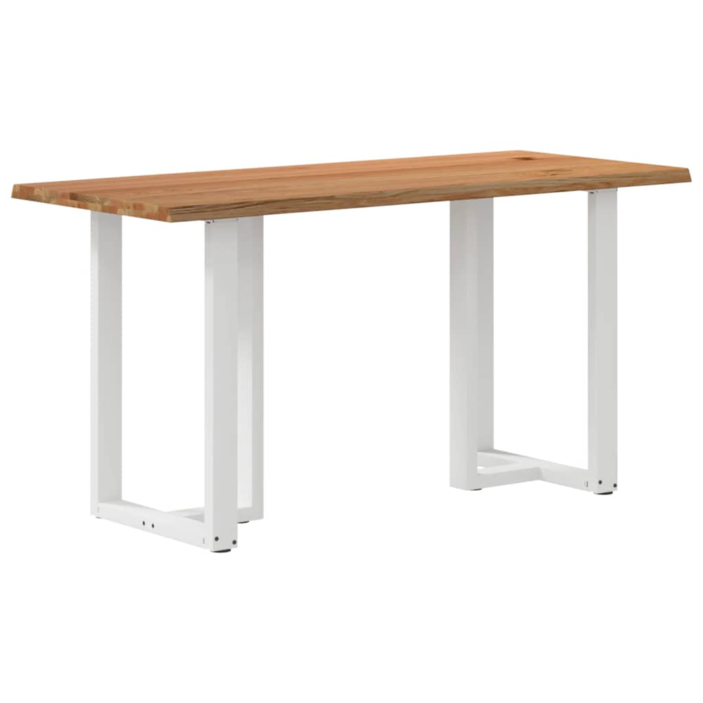 Eettafel Rechthoekig Massief Eikenhout