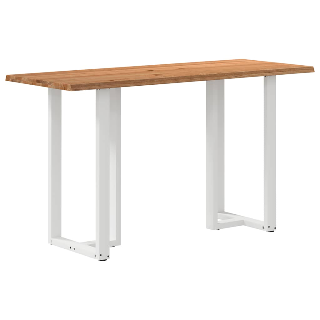 Eettafel Rechthoekig Massief Eikenhout