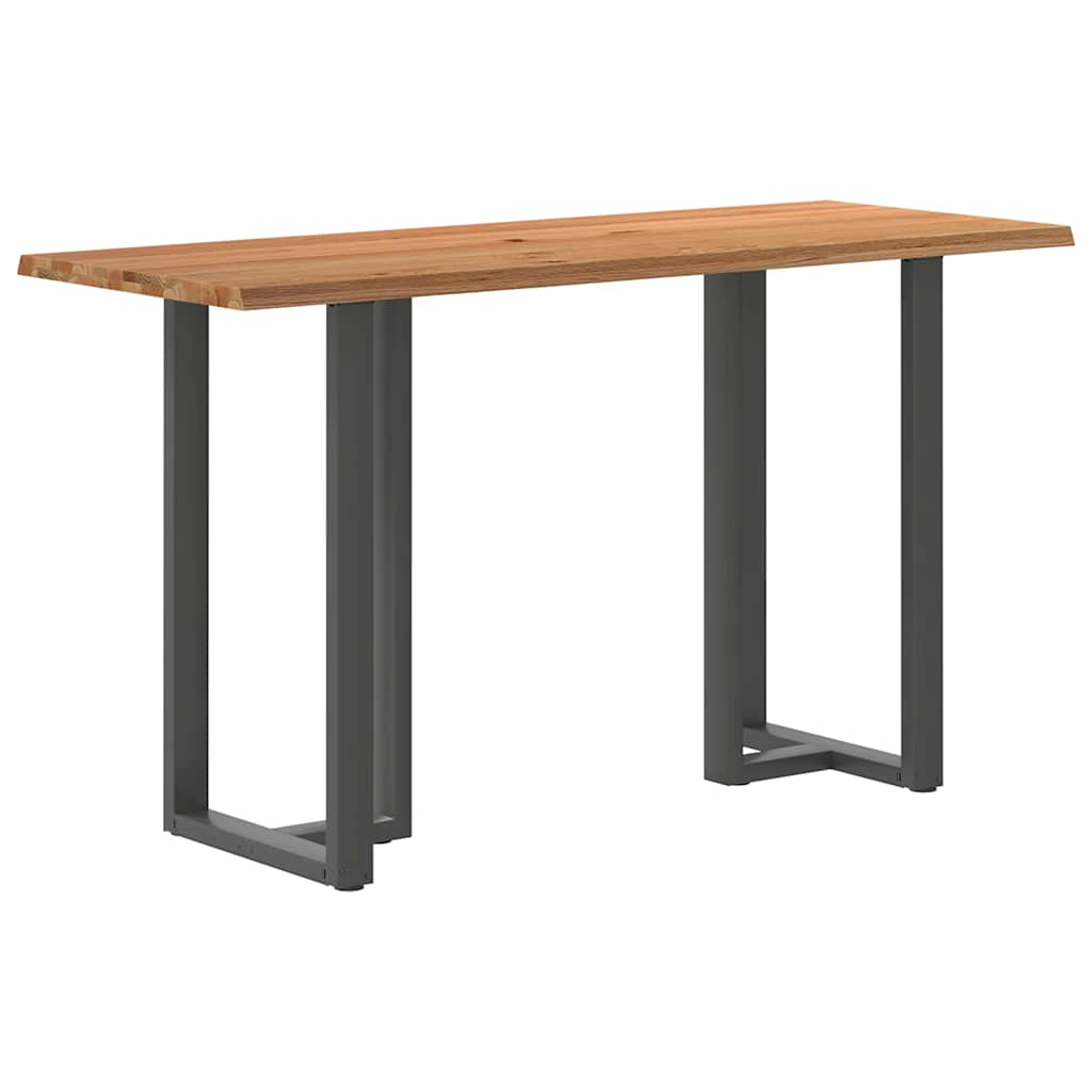 Eettafel Rechthoekig Massief Eikenhout