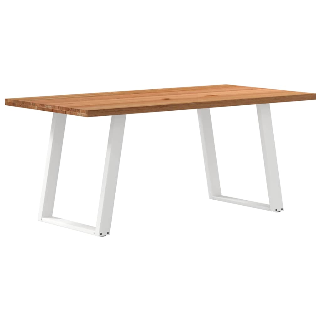 Eettafel Rechthoekig Massief Eikenhout