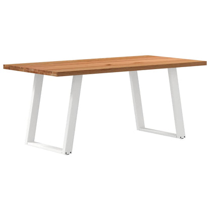 Eettafel Rechthoekig Massief Eikenhout
