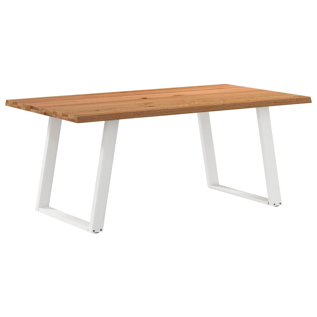 Eettafel Massief Eikenhout Lichtbruin