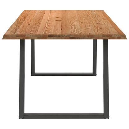 Eettafel Massief Eikenhout Lichtbruin