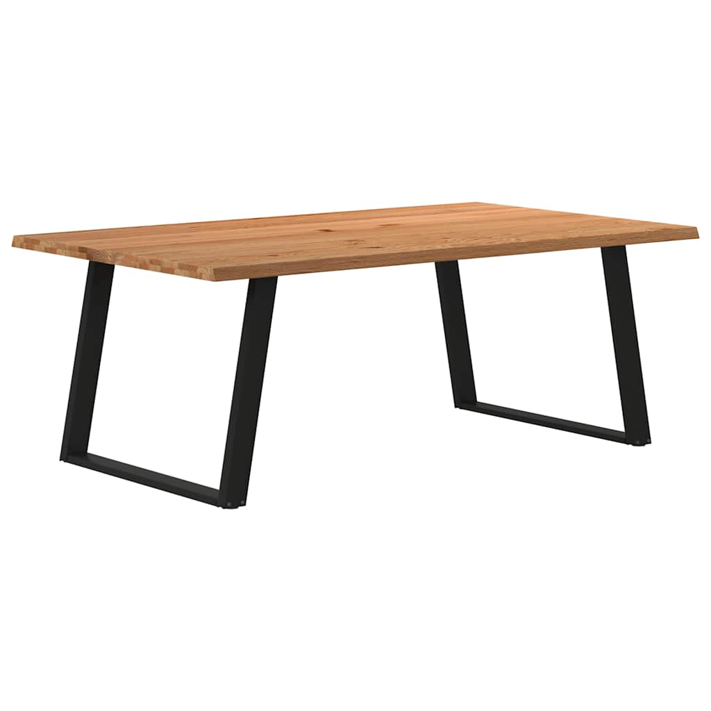 Eettafel Massief Eikenhout Lichtbruin