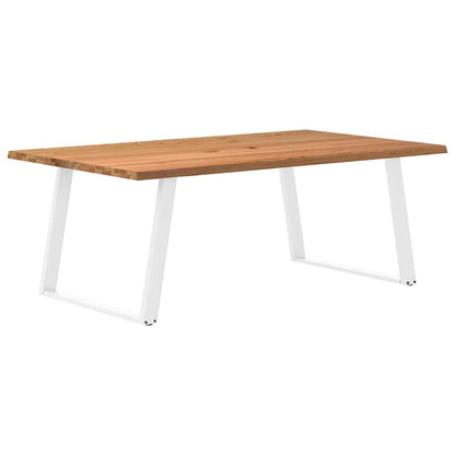 Eettafel Massief Eikenhout Lichtbruin