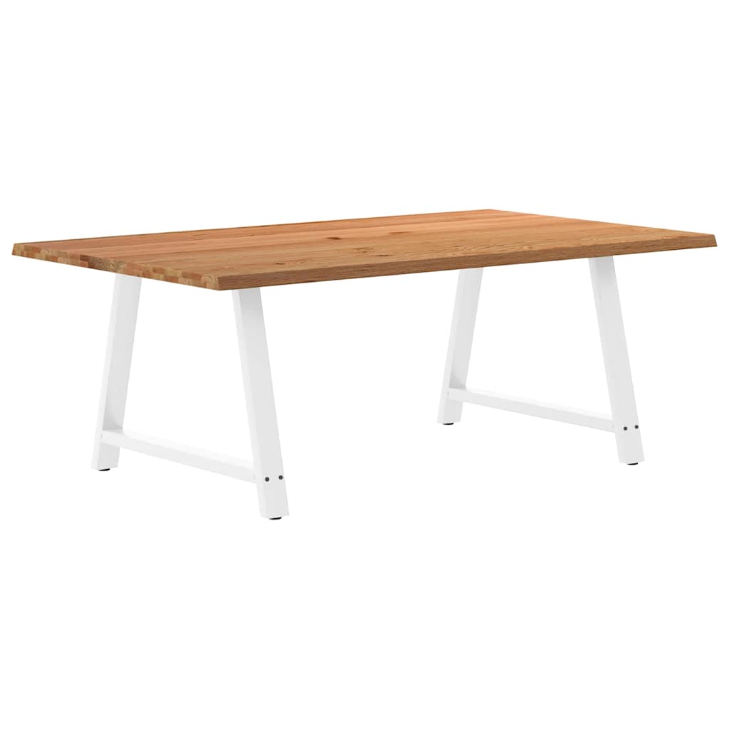 Eettafel Rechthoekig Massief Eikenhout