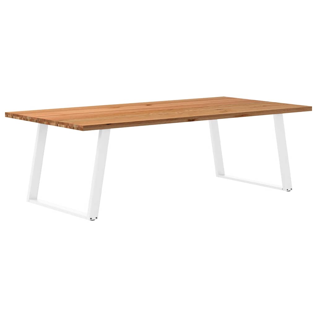 Eettafel Rechthoekig Massief Eikenhout