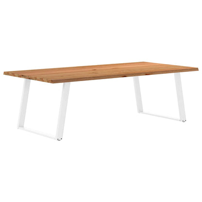 Eettafel Massief Eikenhout Lichtbruin