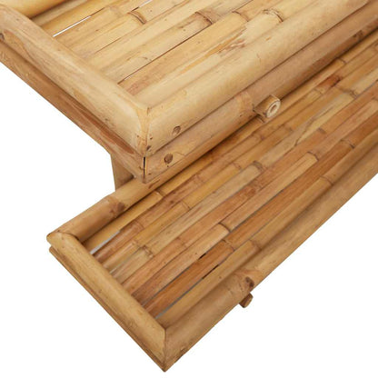 Wandplank Met Plank Wandgemonteerd Bruin 75 X 26 X 60 Cm Bamboe