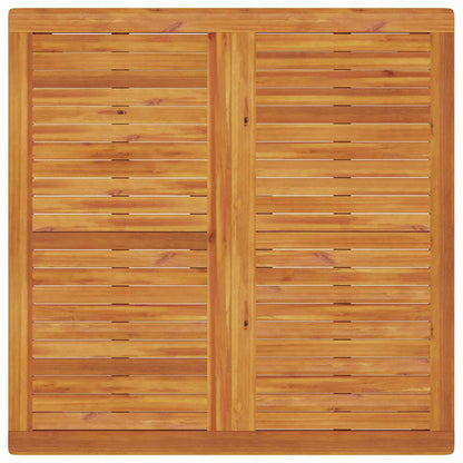 Tuin Eetset 3 Pcs Bruin 110 X 110 X 75 Cm Massief Acaciahout